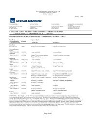 MSDS Gerdau MacSteel Alloy Steel 080819