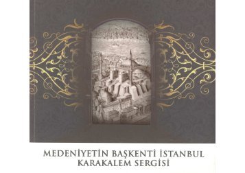 Medeniyetin Başkenti İstanbul Karakalem Sergisi-Türkçe