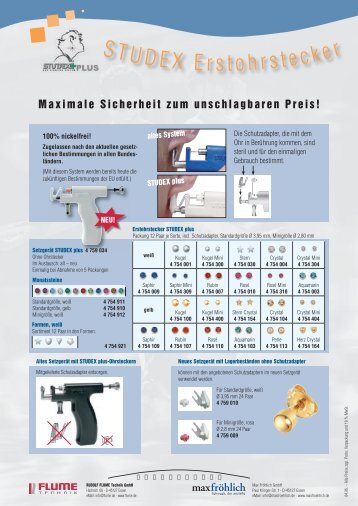 STUDEX plus - FLUME Technik