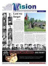 Lest we forget - Howard S. Billings Regional High School