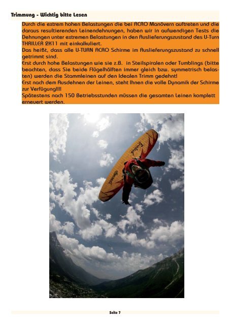 Thriller Handbuch 2K11 rev 1.6.indd - U-Turn Paragliders