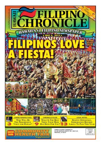 FEBRUARY 19, 2011 MAY 4, 2013 - Hawaii-Filipino Chronicle