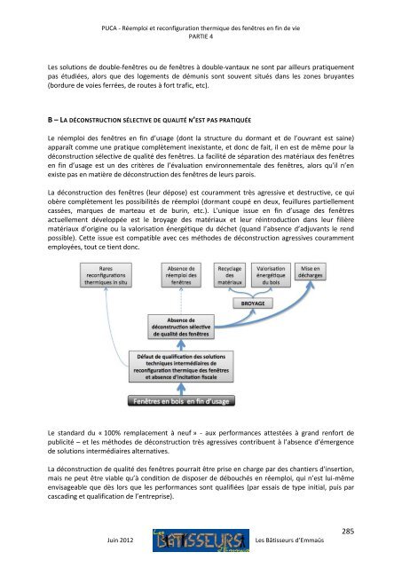 RÃ©emploi et reconfiguration thermique des fenÃªtres bois en ... - Prebat