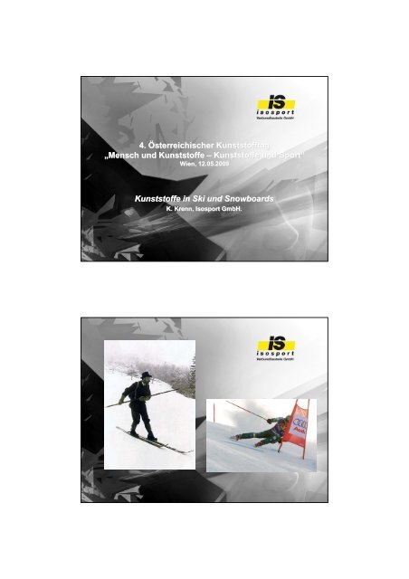 Kunststoffe in Ski und Snowboards - FCIO