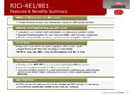 RICi-4E1/8E1 - VUMS DataCom