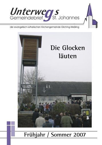 unterwegs Heft 20 Winter 2005/2006 - St.Johannes Gilching
