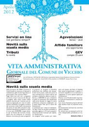 Vita Amministrativa 1-12 (File pdf - 1877KB) - Comune di Vicchio