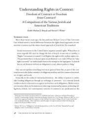 Broyde & Weiner – Understanding Rights in Context - Jewish Law
