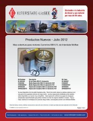 Productos Nuevos - Julio 2012 - Interstate McBee