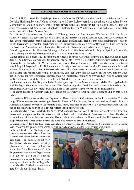 Mitteilungsblatt Oktober 2011 - Amt für Ernährung, Landwirtschaft ...