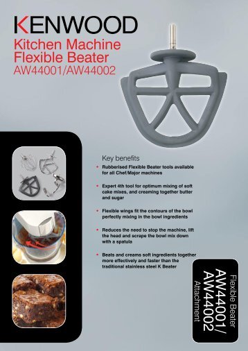 Kitchen Machine Flexible Beater