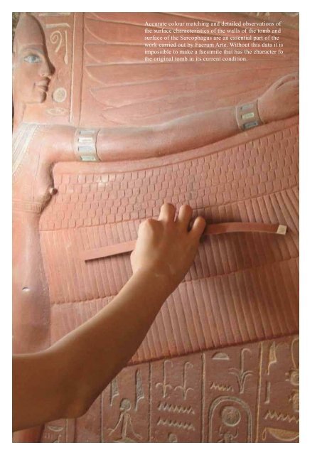 factum arte's work in the tombs of tutankhamun, nefertari and seti i