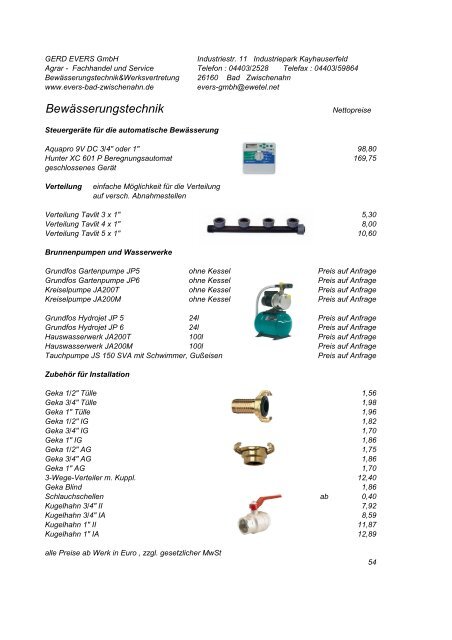 Freßgitter - Gerd Evers GmbH