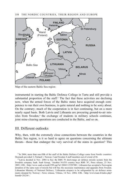 The Nordic Countries and the European Security and Defence Policy