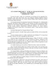 ACTA SESION ORDINARIA NÂ° 10, DEL H. CONCEJO MUNICIPAL ...