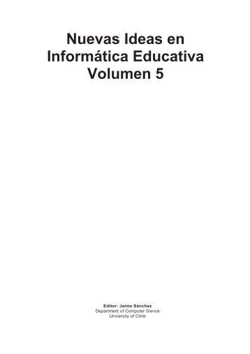 Nuevas Ideas en InformÃ¡tica Educativa Volumen 5