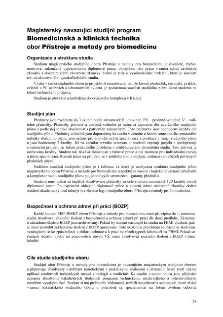 Informace o studiu 2007 - 2008 - FBMI