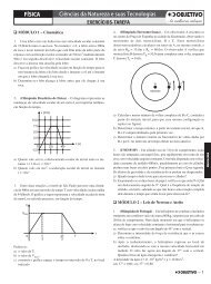 EXERCÃCIOS-TAREFA