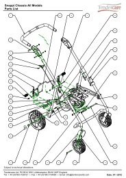 Snappi Chassis All Models Parts List - Tendercare Ltd