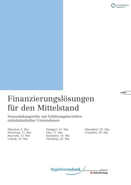 Finanzierungslösungen für den Mittelstand - Convent