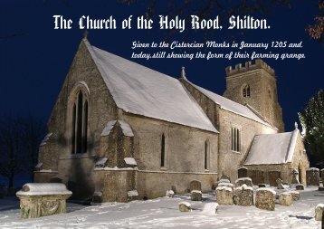 The Church of the Holy Rood, Shilton. - Oxfordshire Cotswolds