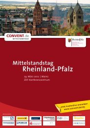 Mittelstandstag Rheinland-Pfalz - Convent