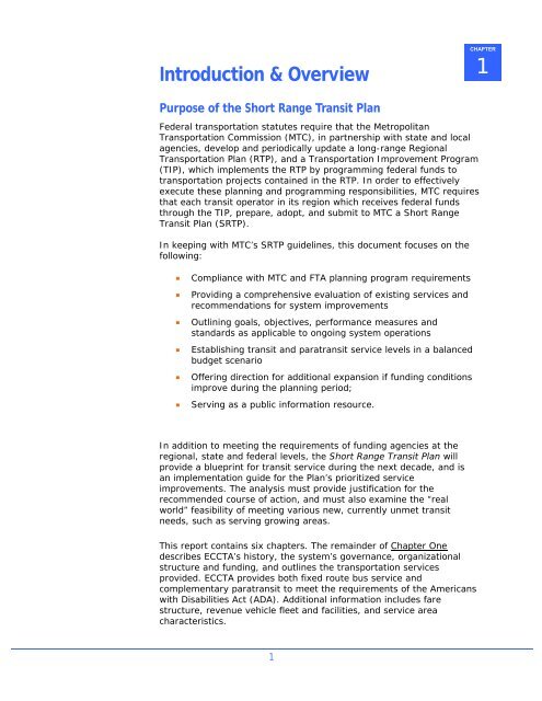 to view Short Range Transit Plan FY 2007/2008 - Tri Delta Transit