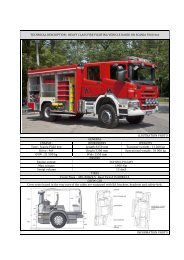 heavy class fire fighting vehicle based on scania p360 - PK Trucks ...