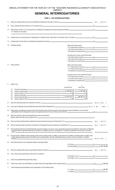 assets - TIAA-CREF