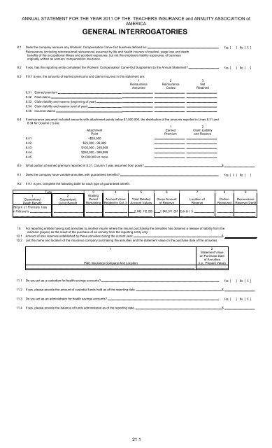 assets - TIAA-CREF