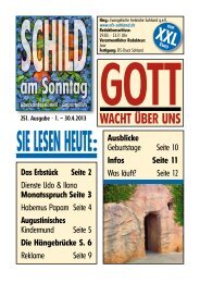 Gemeindeblatt April 2013 - Evangelische Freikirche Sohland