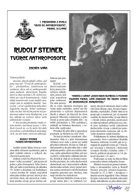 Rudolf Steiner