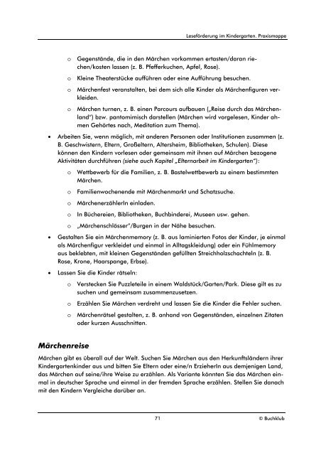 Leseförderung im Kindergarten, PDF - LesepartnerInnen