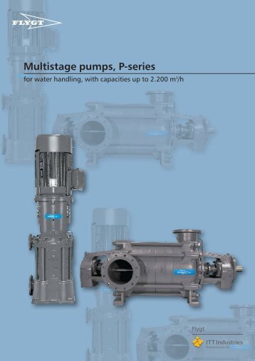 Multistage pumps, P-series