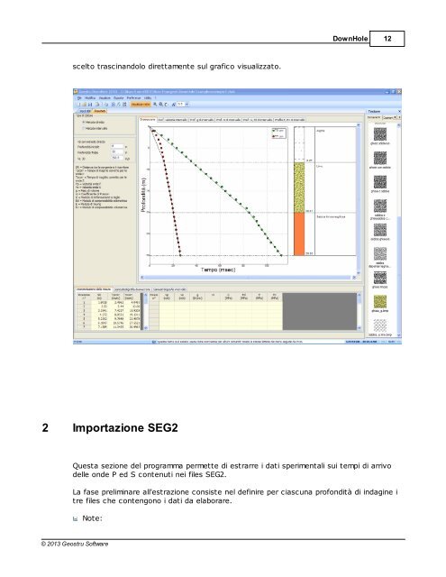 Manuale utente Downhole - GeoStru Software