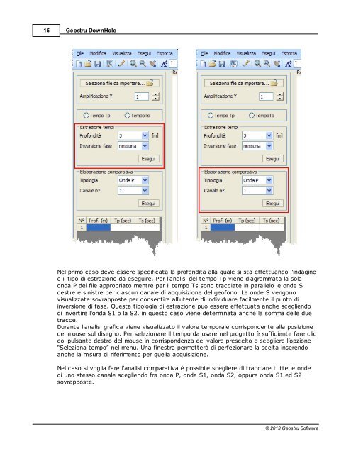 Manuale utente Downhole - GeoStru Software