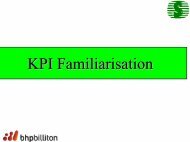 KPI Familiarisation - Plant Maintenance Resource Center