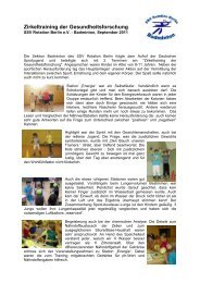 Zirkeltraining der Gesundheitsforschung - Badminton-Verband ...