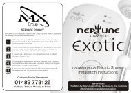 MX Neptune Exotic Installation Guide - Advanced Water