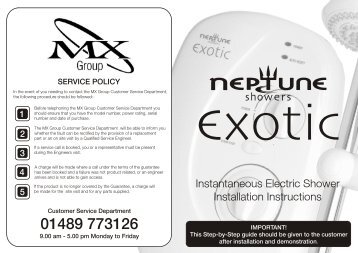 MX Neptune Exotic Installation Guide - Advanced Water