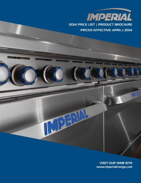 Imperial 2024 gas range