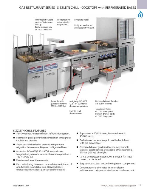 Price List - Imperial Range