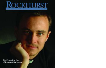 The Changing Face of Jesuits at Rockhurst - Rockhurst University