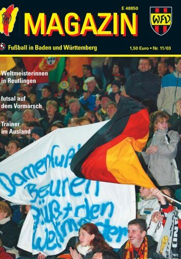 Fußball in Baden und Württemberg Weltmeisterinnen in Reutlingen ...