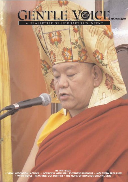 An interview with H.E. Beru Khyentse Rinpoche - Khyenkong Tharjay