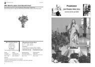 PFARRBRIEF - Katholische Pfarrei Herz Jesu