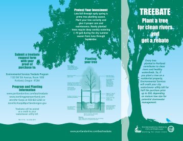 Treebate: Plant a Tree and Get a Rebate - Portland Nursery