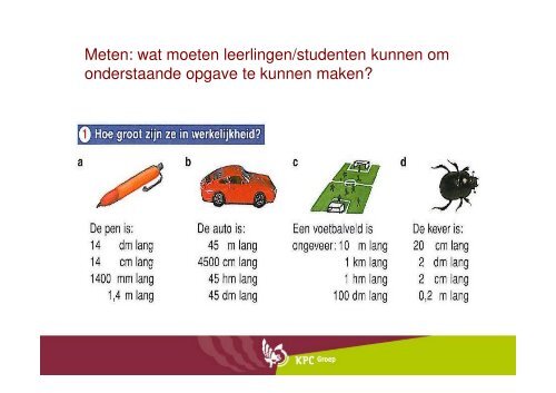 Docent als regisseur KPC Groep - Steunpunt taal en rekenen mbo