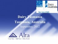 Charlie Perotti (Alta Genetics) - DairyTas