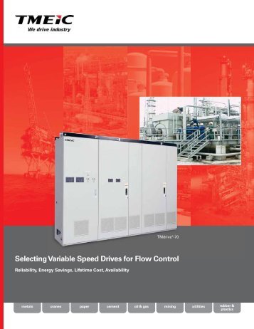 Selecting Variable Speed Drives for Flow Control ... - Tmeic.com